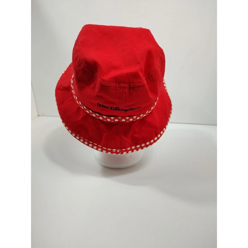 Disney Parks Minnie Mouse Child Polka Dot Bucket Hat‎